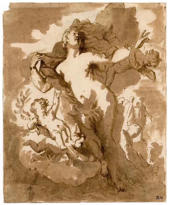 Willem Doudijns - Studio di figura e putti, Bijzondere Collecties, Universiteit Leiden